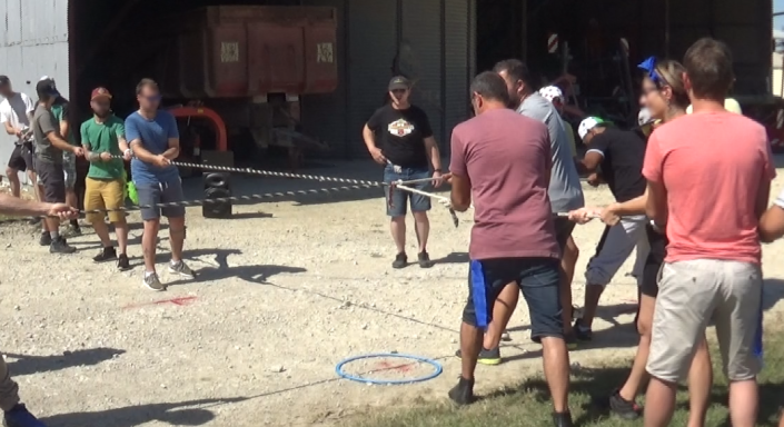 Tir à 4 cordes
